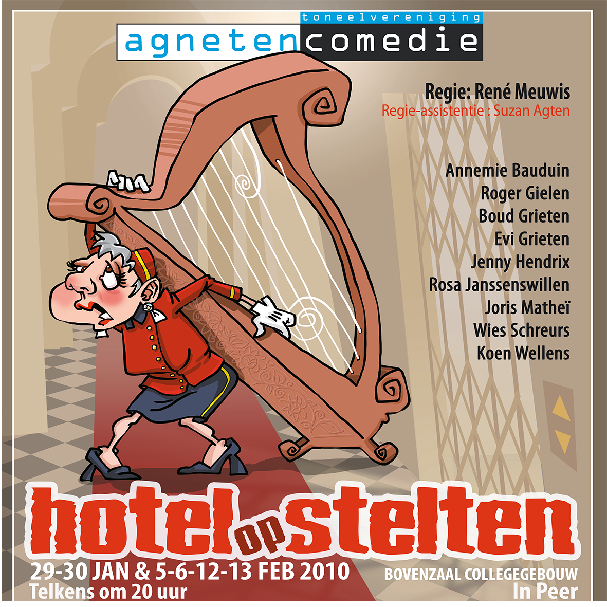 Affiche Hotel op stelten